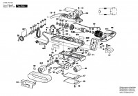 Bosch 0 603 270 703 Pbs 75 E Belt Sander 220 V / Eu Spare Parts